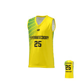 Basketball Jersey Gradient - Yellow
